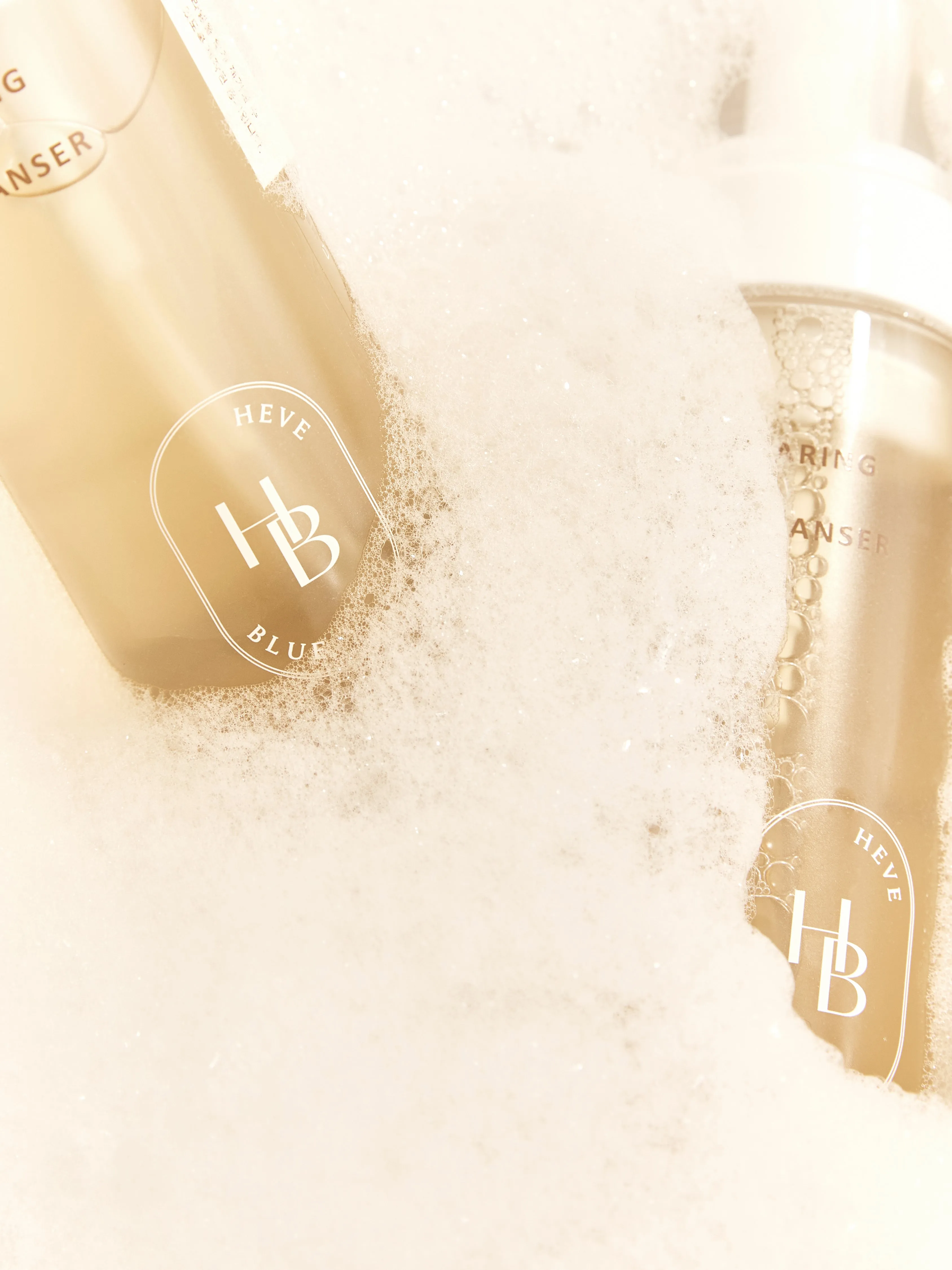 ** BOGO ** HEVEBLUE Salmon Caring Centella Bubble Cleanser