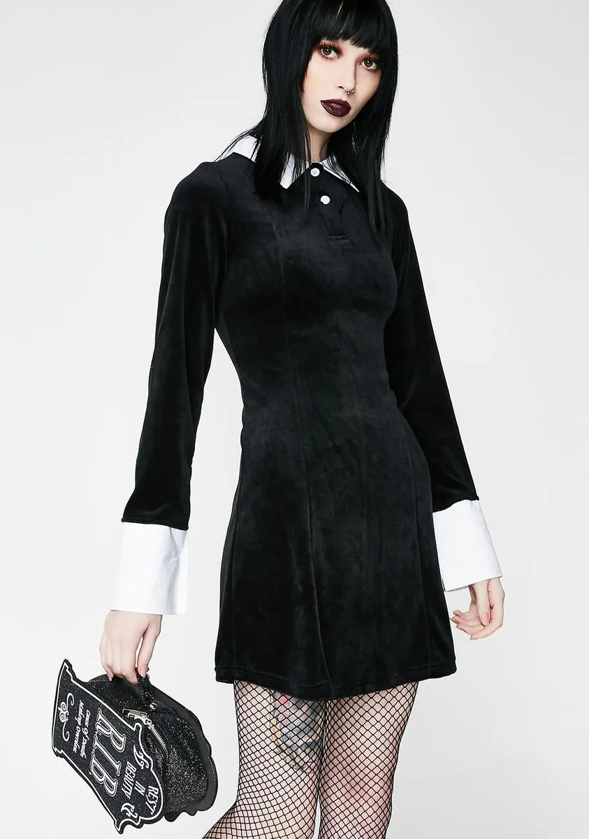 Addams Velvet Dress