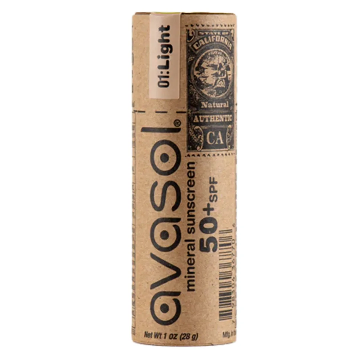 Avasol Surfer's Barrier Tinted Mineral Sunscreen Stick - SPF 50 