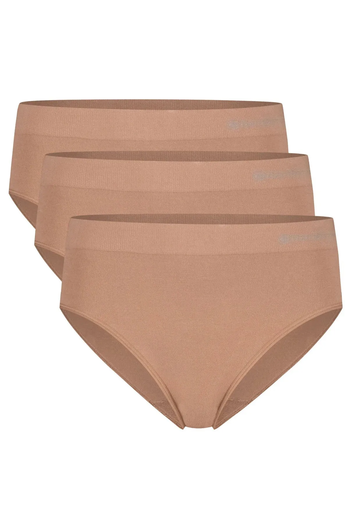 Bamboo Basics Ladies BB Belle Knitted Seamless Full Brief 3-pack
