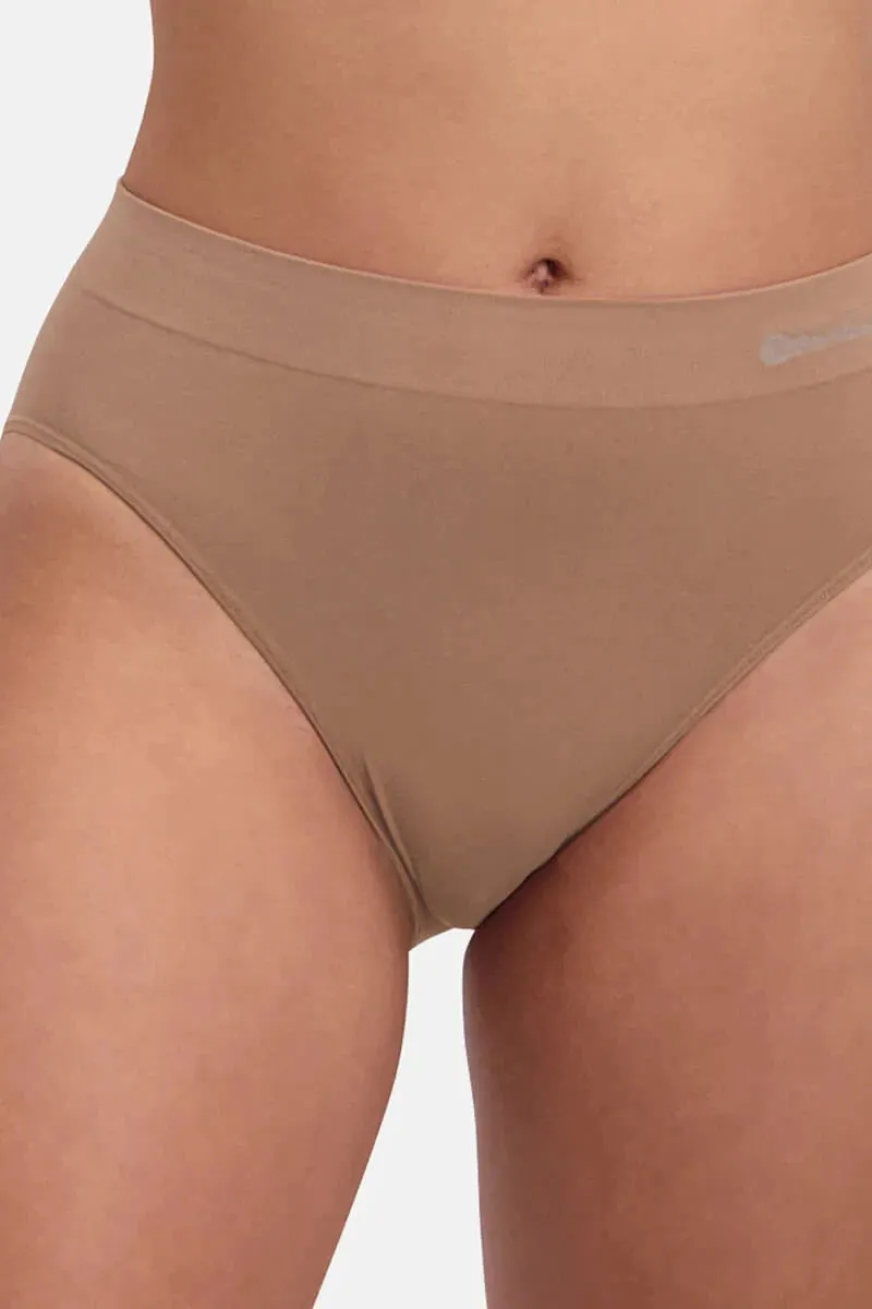 Bamboo Basics Ladies BB Belle Knitted Seamless Full Brief 3-pack