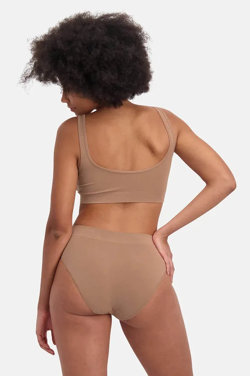 Bamboo Basics Ladies BB Belle Knitted Seamless Full Brief 3-pack
