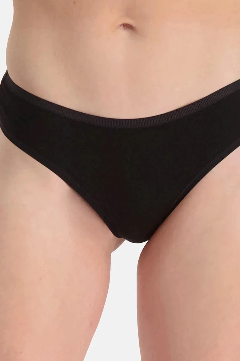 Bamboo Basics Lola Ladies BB Knitted Thongs 3-pack