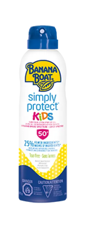 Banana Boat: Kids Sunscreen Lotion Spray SPF 50 