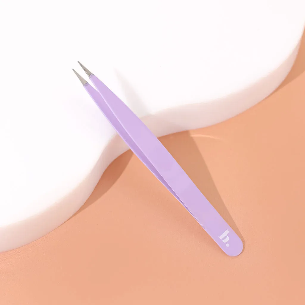 Bella Beauty Pro - Capri Purple Tweezers (Pointed)
