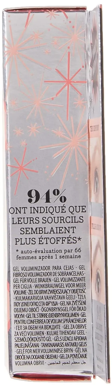 Benefit Gimme Brow Volumizing Fiber Gel # 4 Medium Dark Warm, 0.1 Oz