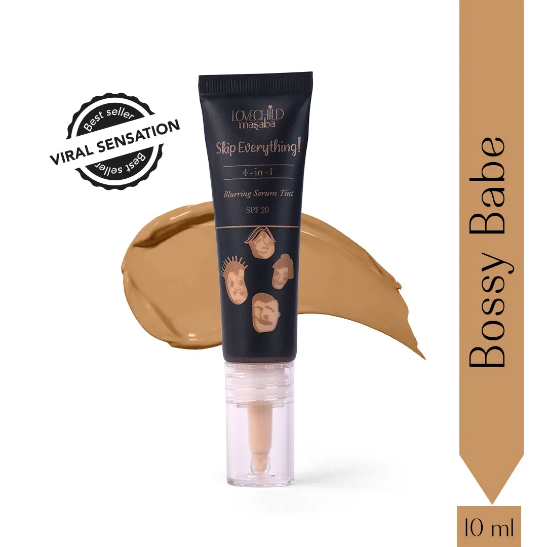 Bossy Babe- Skip Everything Blurring Serum Skin Tint  4-in-1 Benefits