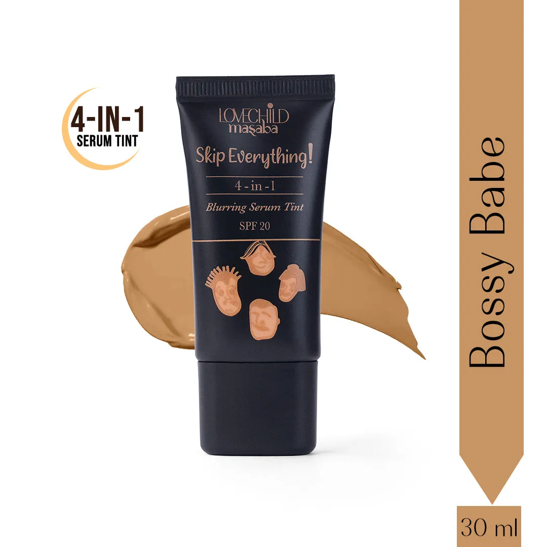 Bossy Babe- Skip Everything Blurring Serum Skin Tint  4-in-1 Benefits
