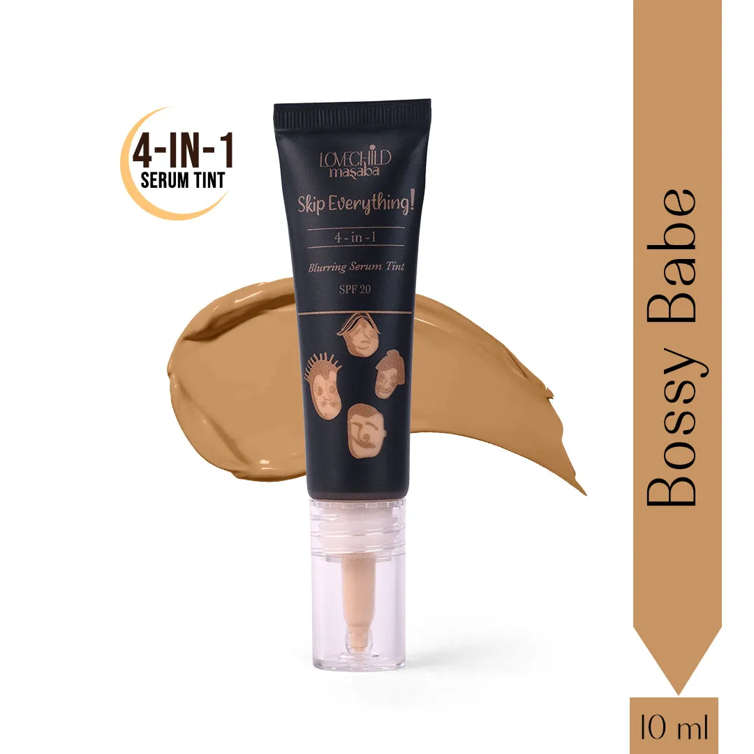 Bossy Babe- Skip Everything Blurring Serum Skin Tint  4-in-1 Benefits