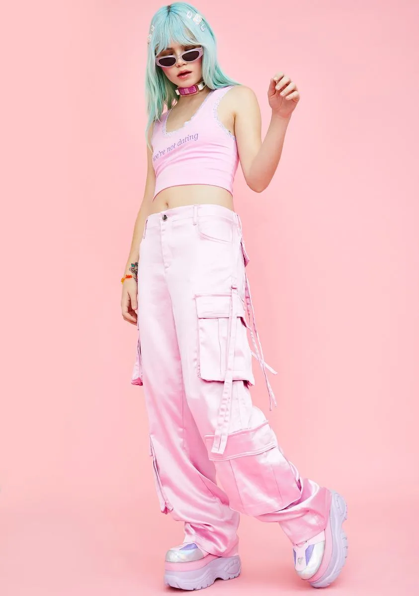 Candy Crushed Cargo Pants