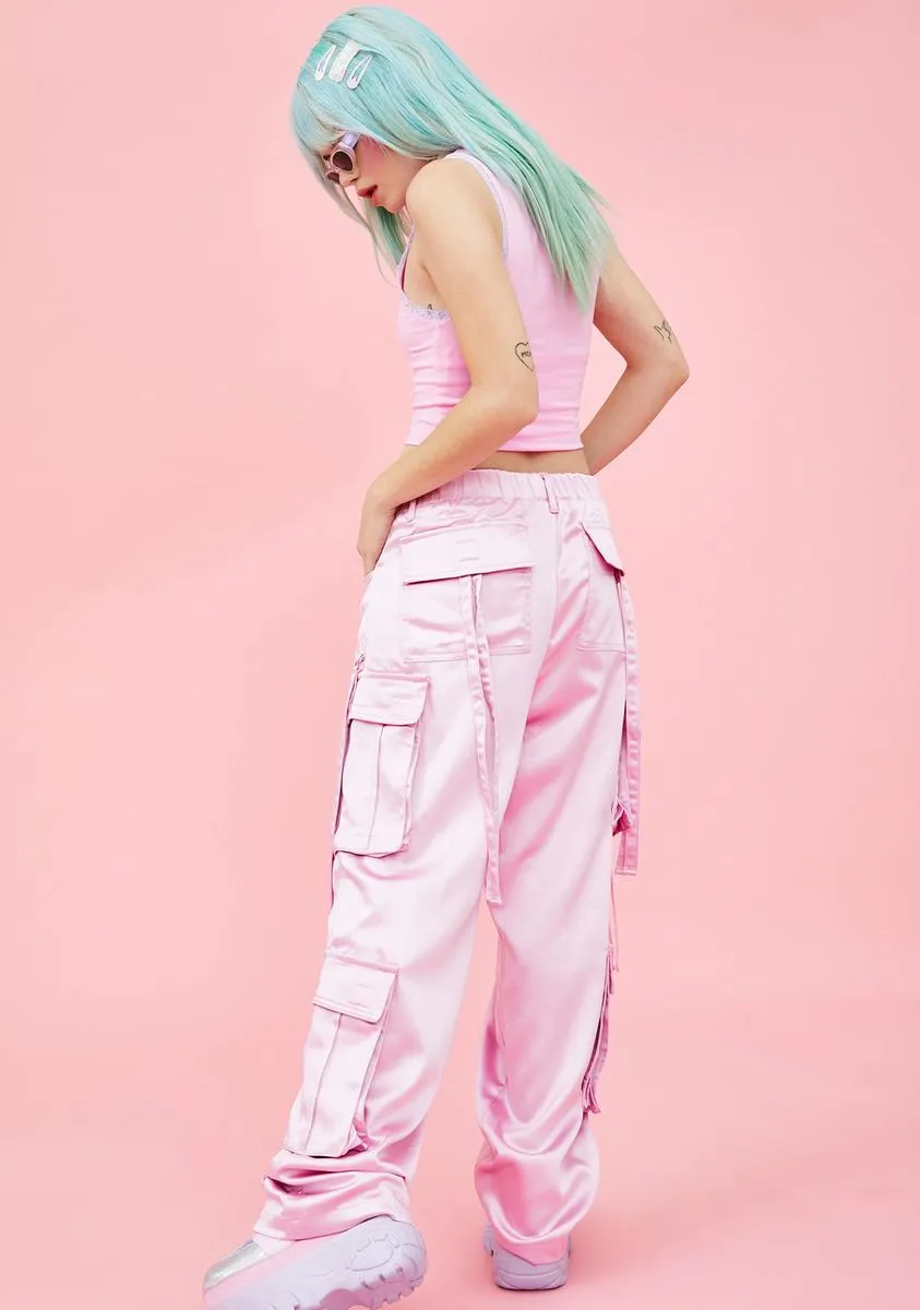 Candy Crushed Cargo Pants