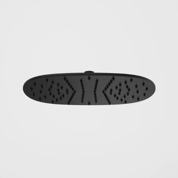 Caroma Contura II 300mm Rain Shower - Black