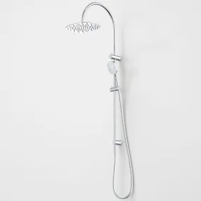 Caroma Contura II Rail Shower with Overhead - Chrome
