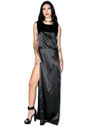 Chelsea Slit Slip Dress