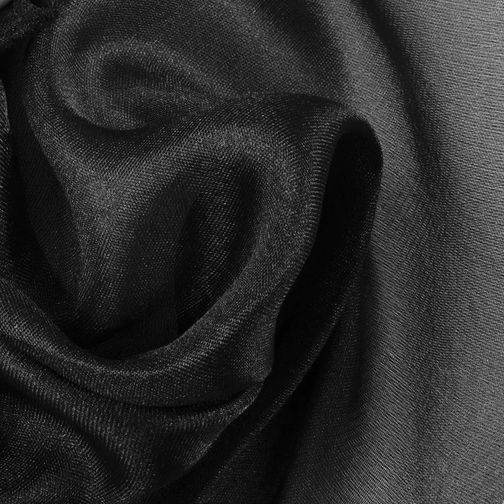CLICHY Silky Organza - Black