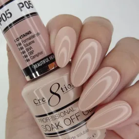 Cre8tion Gel Polish, French Collection, P05, Baby Pink, 0.5oz