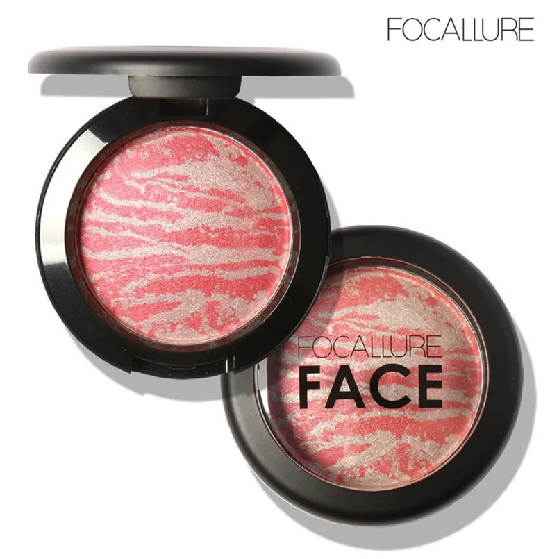 Face Cheek Blush Powder 6 Colors Pressed Powder Long Lasting Pure Blush