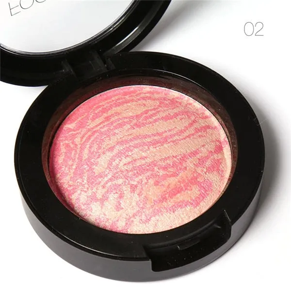 Face Cheek Blush Powder 6 Colors Pressed Powder Long Lasting Pure Blush
