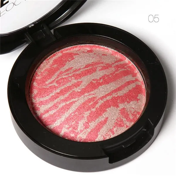 Face Cheek Blush Powder 6 Colors Pressed Powder Long Lasting Pure Blush