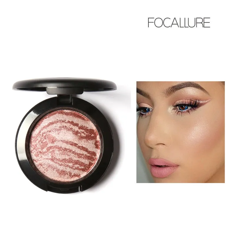 Face Cheek Blush Powder 6 Colors Pressed Powder Long Lasting Pure Blush