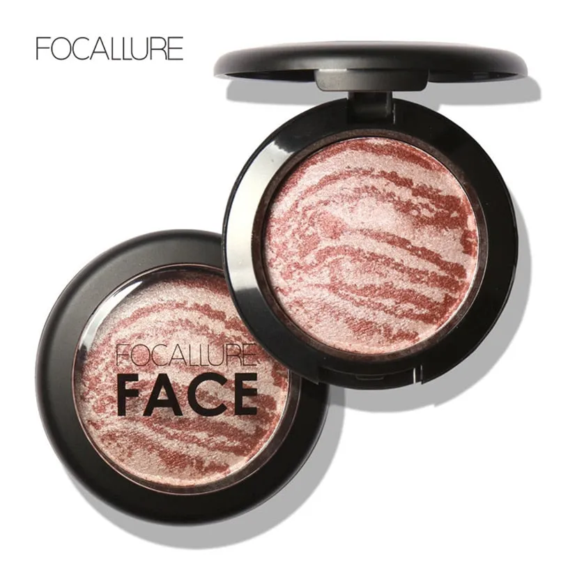 Face Cheek Blush Powder 6 Colors Pressed Powder Long Lasting Pure Blush