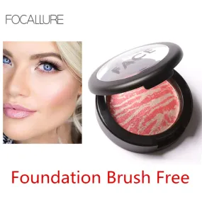 Face Cheek Blush Powder 6 Colors Pressed Powder Long Lasting Pure Blush