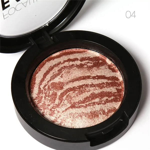 Face Cheek Blush Powder 6 Colors Pressed Powder Long Lasting Pure Blush