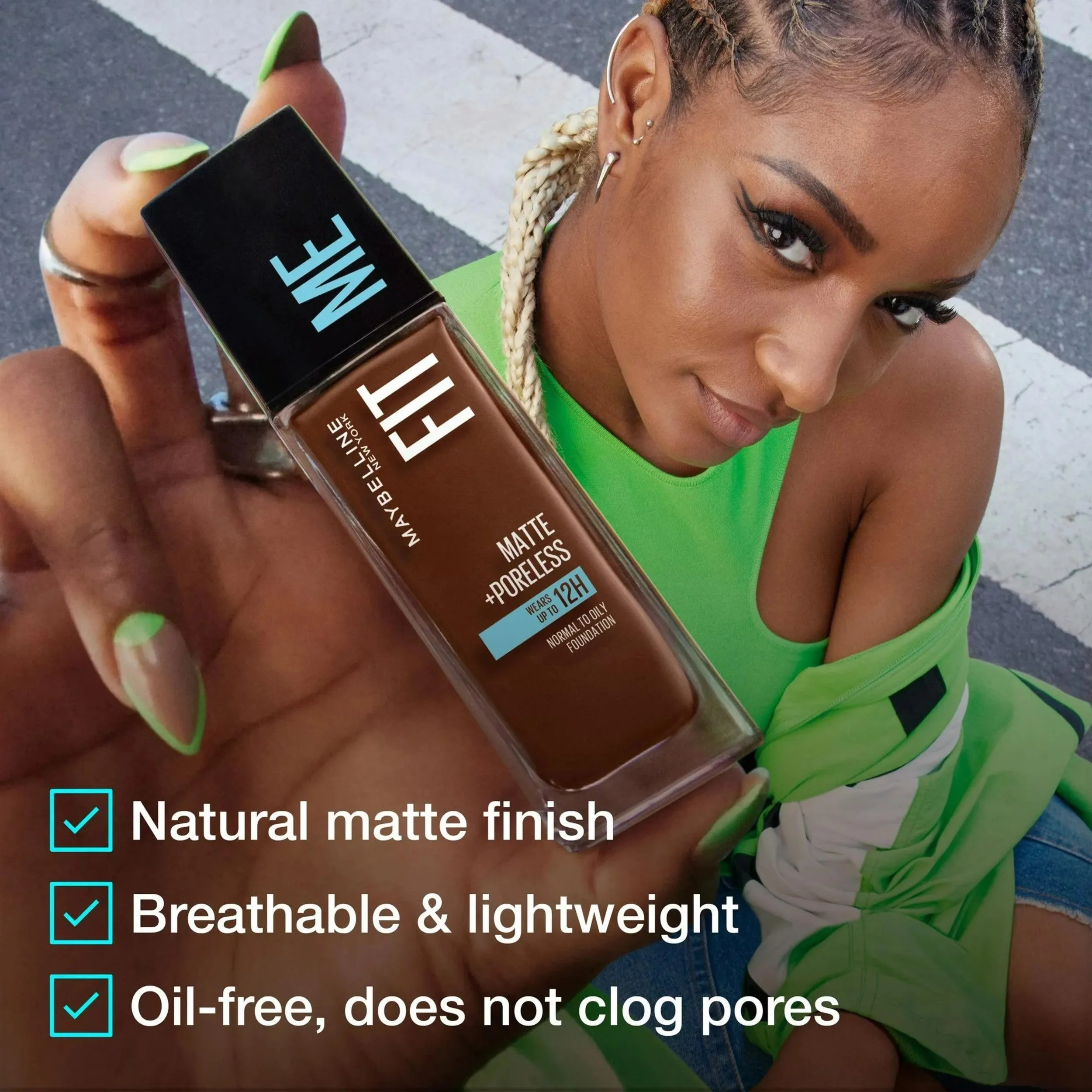 Fit Me Matte   Poreless Liquid Foundation