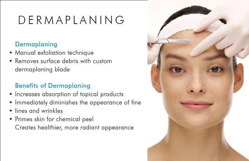 Glamza Eyebrow and Dermaplaning Folding Razor - 2 Pack and 3 Pack
