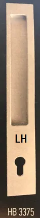 HALLIDAY   BAILLIE EXTRA LONG FLUSH PULL WITH KEYHOLE - HB3375
