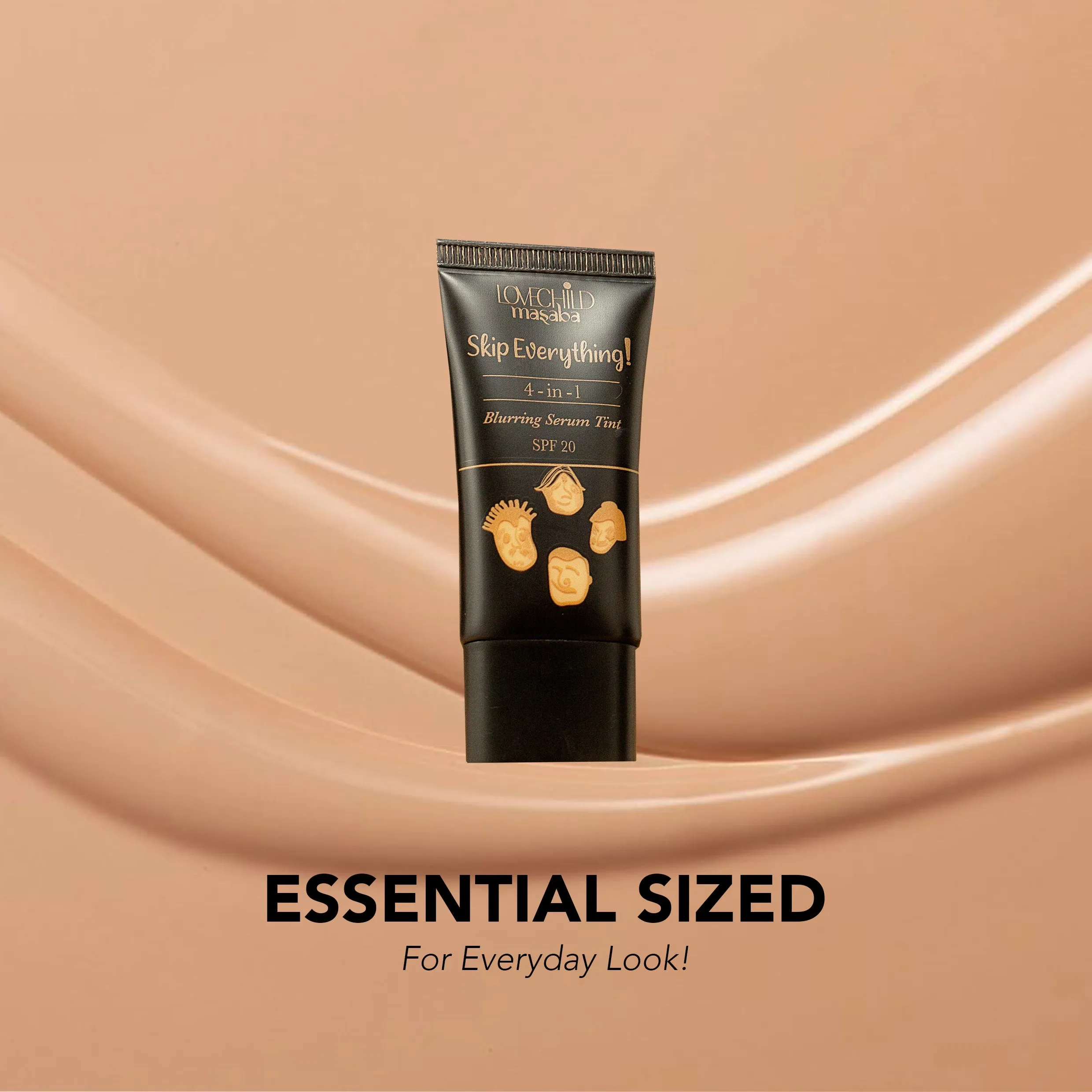 Icy You- Skip Everything Blurring Serum Skin Tint  4-in-1 Benefits