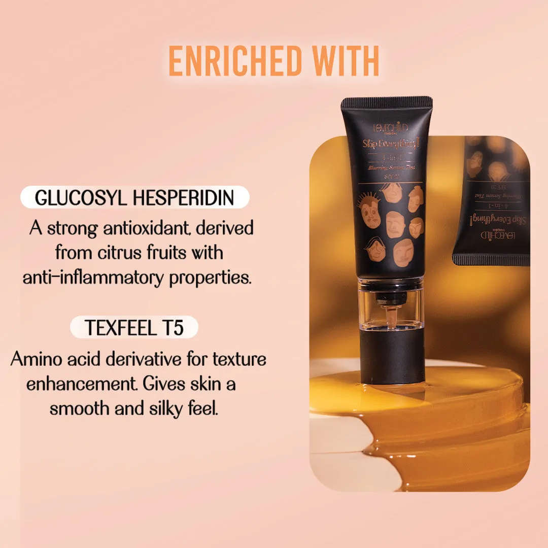 Icy You- Skip Everything Blurring Serum Skin Tint  4-in-1 Benefits