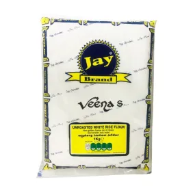 Jay Brand Unroasted White Rice Flour 1kg (Raw)