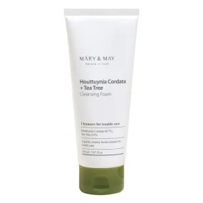 [MARY & MAY] Houttuynia Cordata   Tea Tree Cleansing Foam 150ml
