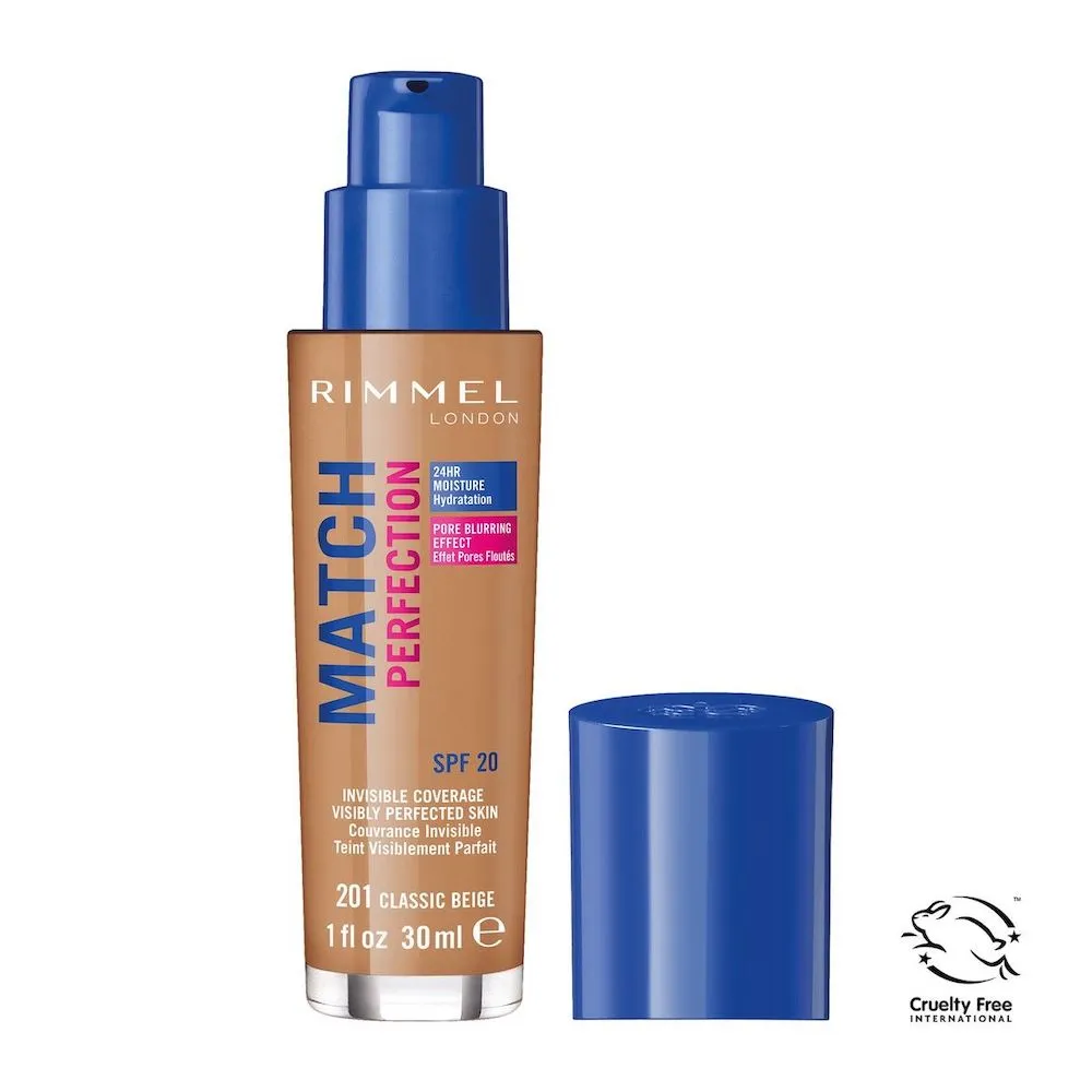 Match Perfection Foundation podkład dopasowujący się do cery 201 Classic Beige SPF20 30ml