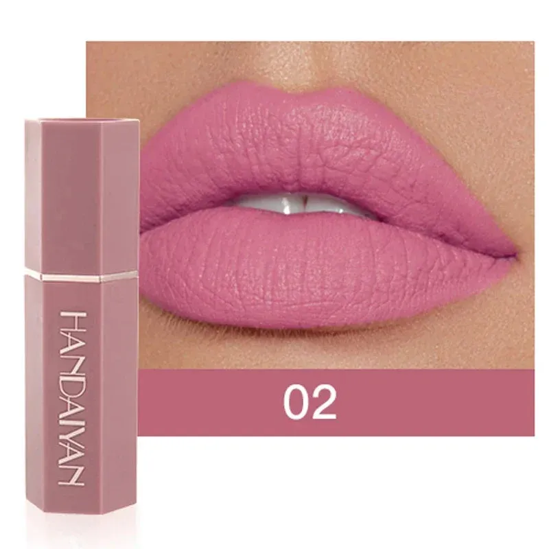 Matte Nude Lipstick Lip Liner Pen Set
