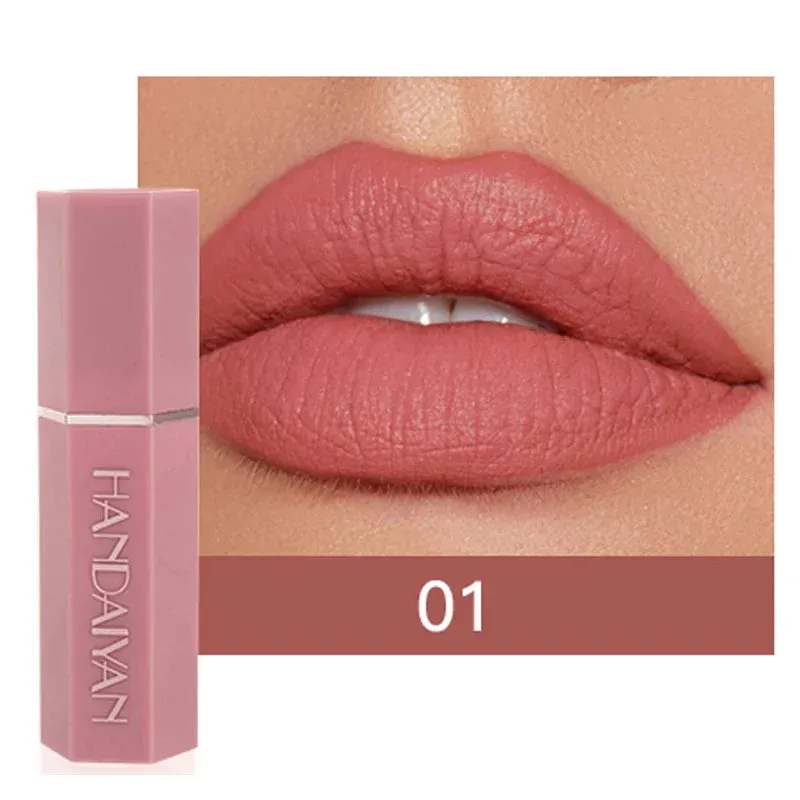 Matte Nude Lipstick Lip Liner Pen Set