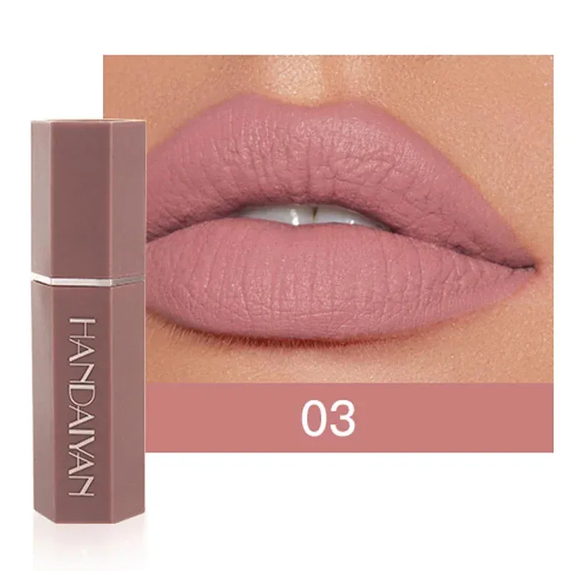 Matte Nude Lipstick Lip Liner Pen Set