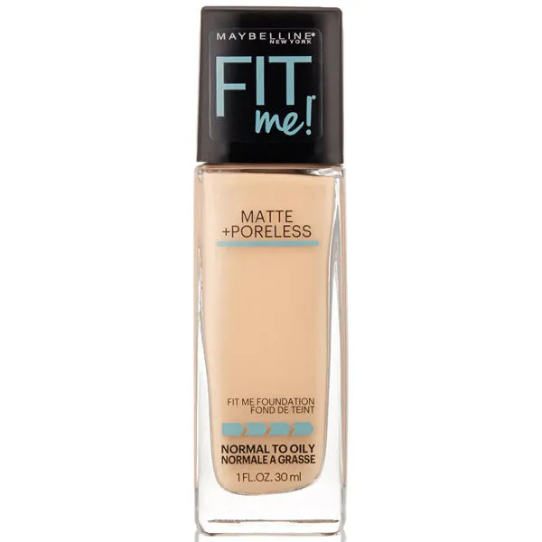 MAYBELLINE - Fit Me Matte   Poreless Foundation 115 Ivory - 1 fl. oz. (30 ml)