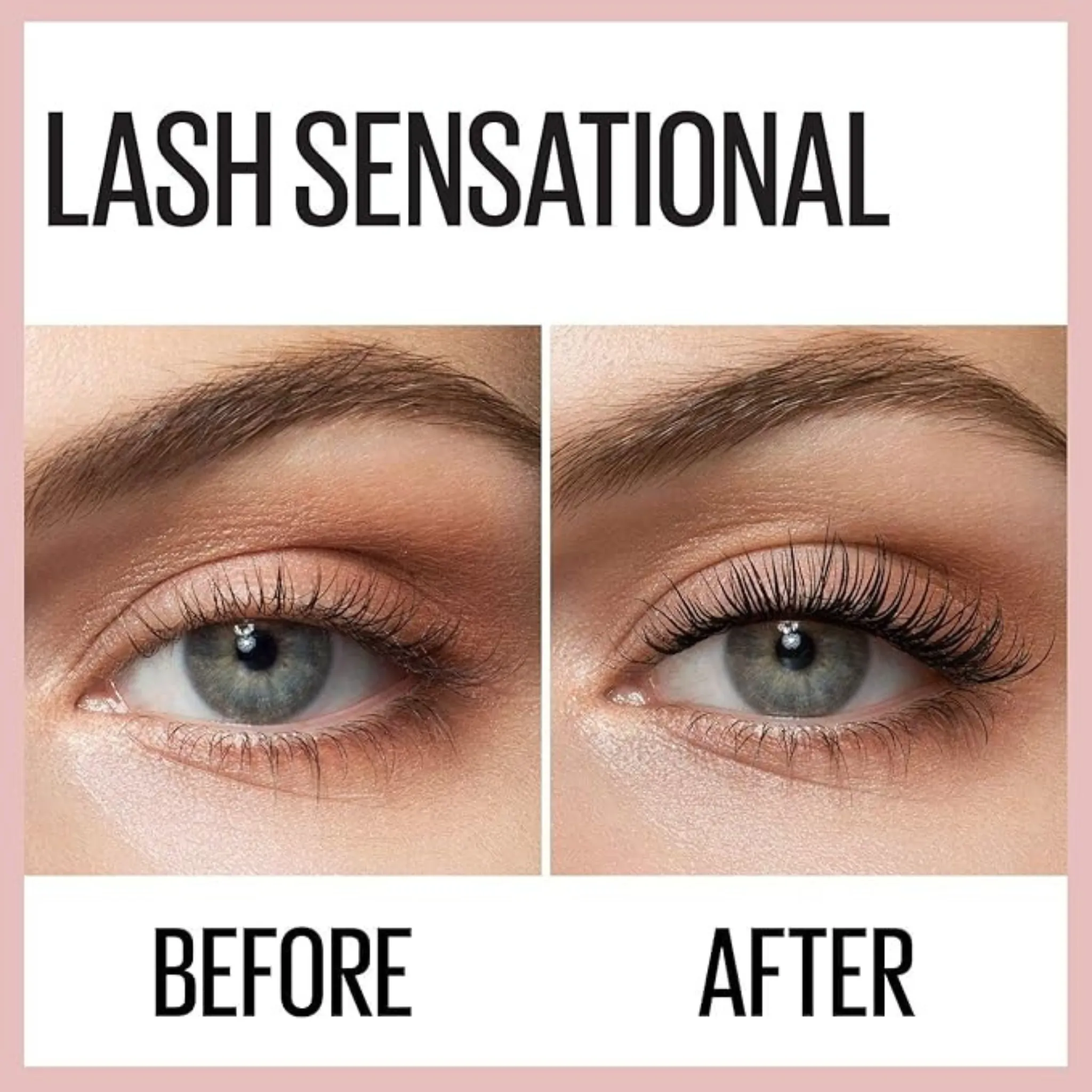 Maybelline New York Volume Mascara Lash Sensational Thickening Colour Very Black (UK) 9.5 mL