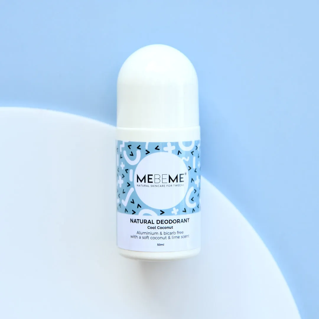 MEBEME Try It All Gentle Natural Tween Skincare Pack With FREE Bag