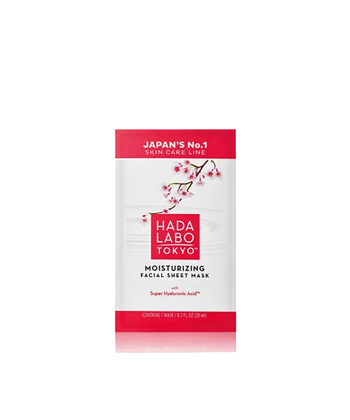 Moisturizing Facial Sheet Mask (White Line)