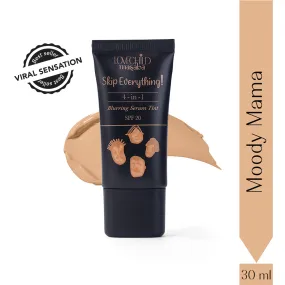 Moody Mama - Skip Everything Blurring Serum Skin Tint Without Brush 4-in-1 Benefits