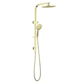 Nero Bianca Twin Shower Brushed Gold