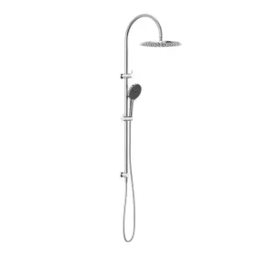 Nero Mecca Twin Shower With Air Shower II Chrome