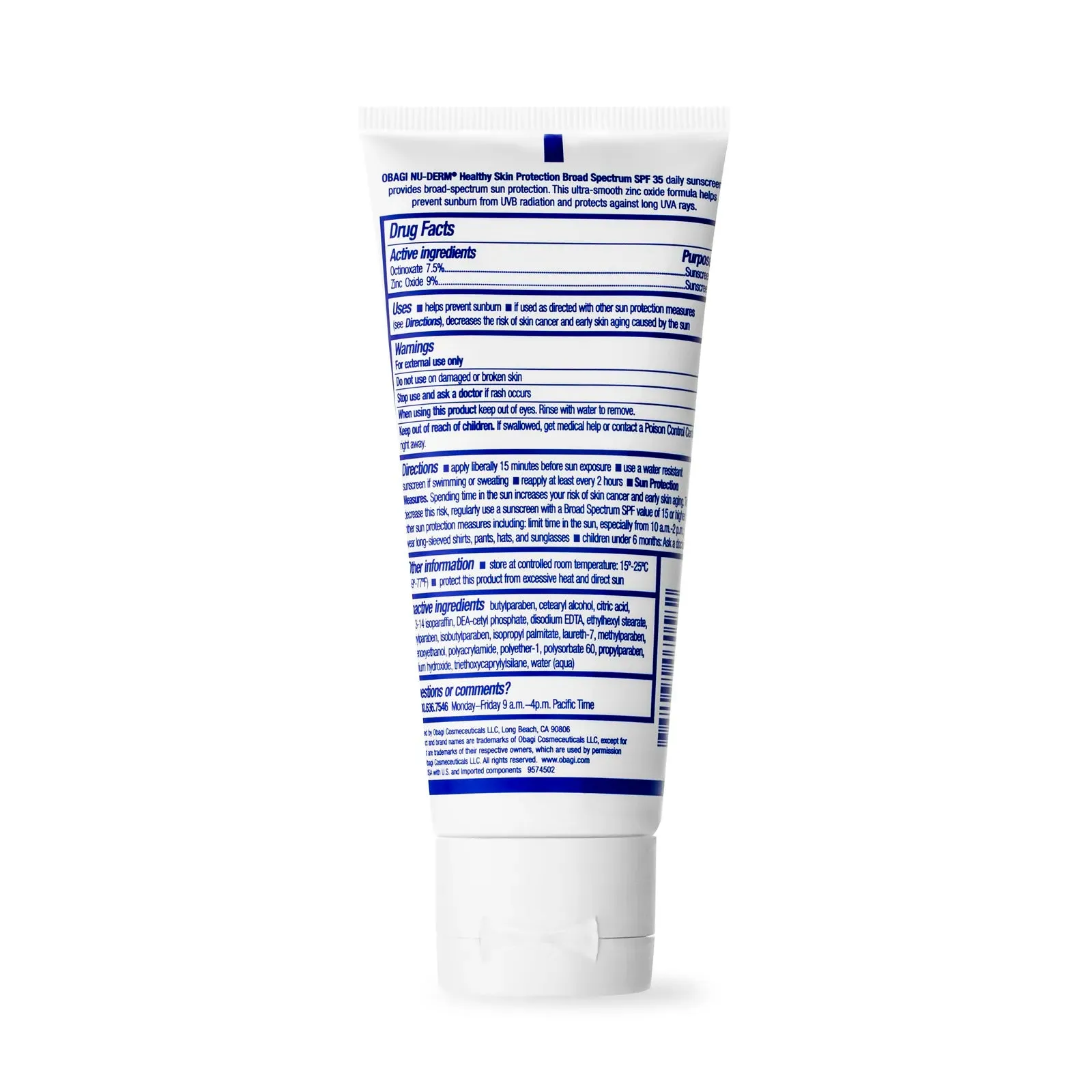 Obagi Nu-Derm  Healthy Skin Protection Broad Spectrum SPF 35