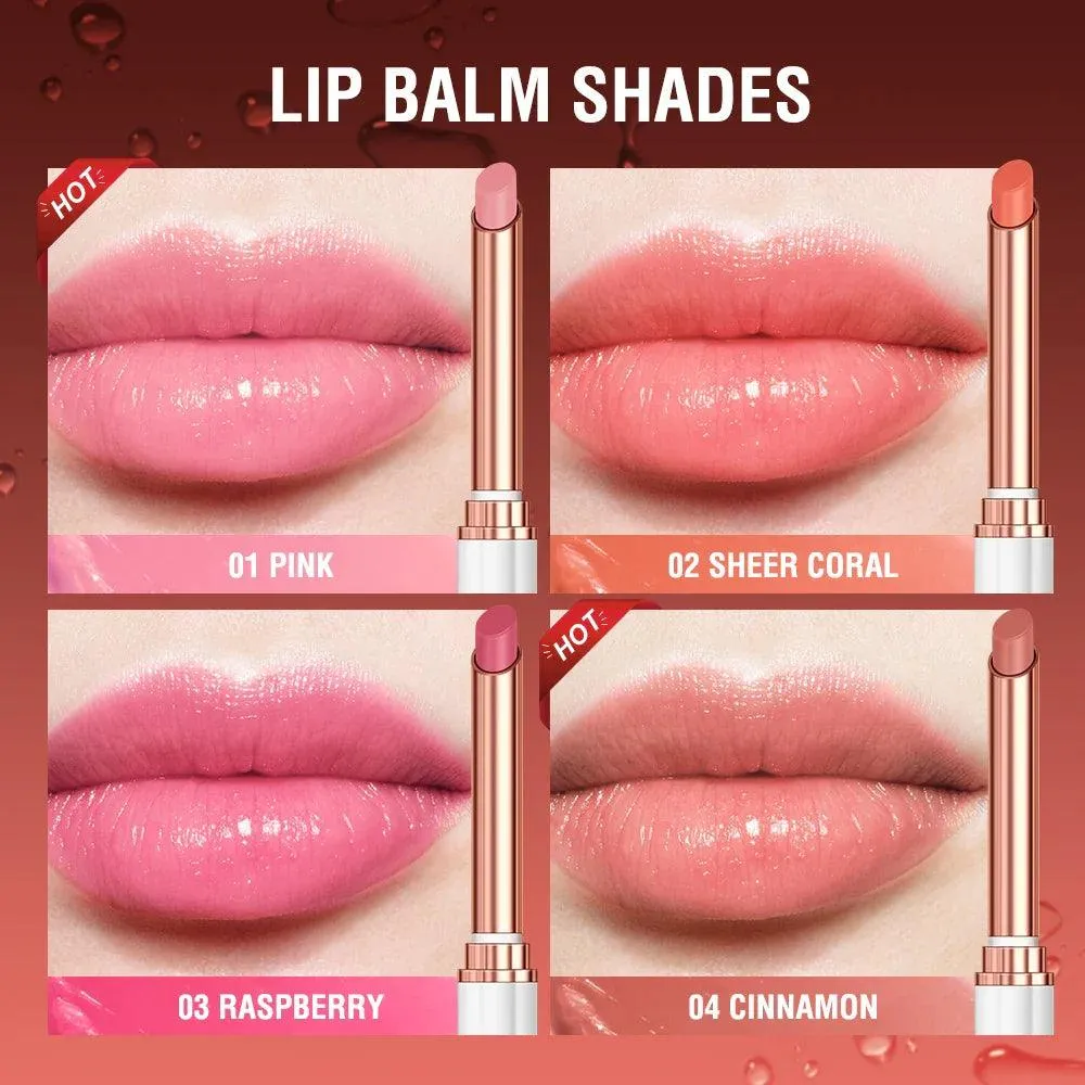 O.TWO.O Lip Balm: Color-changing Moisturizing Lip Care & Makeup Hybrid