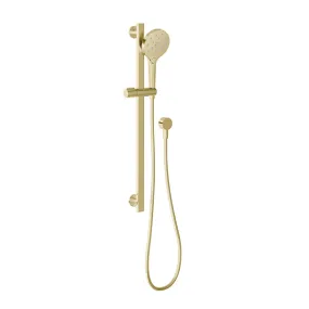 Phoenix Tapware Oxley Rail Shower Brushed Gold