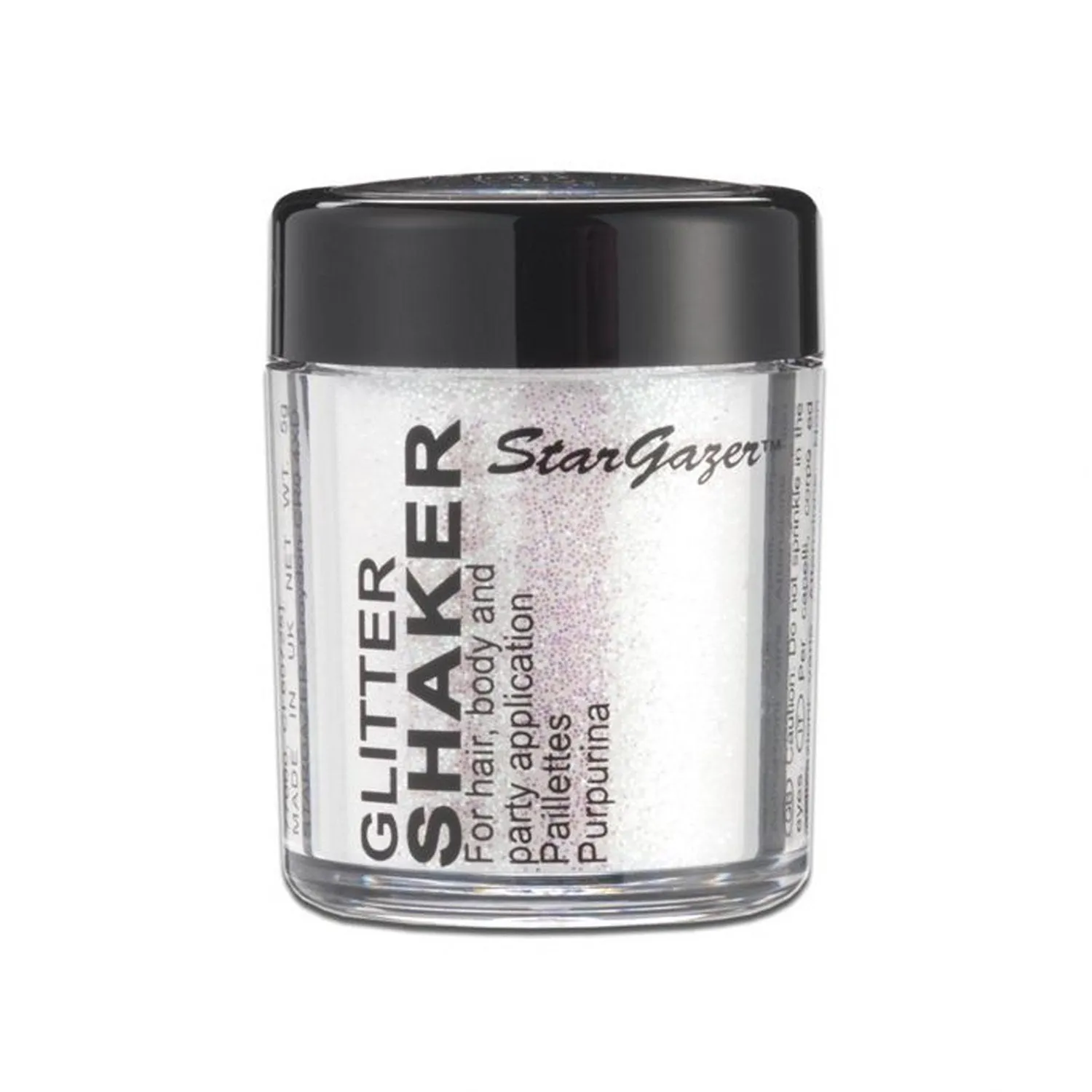 "Stargazer Multifunctional Cosmetic Glitter Shaker, 0.18 oz - Add a Sparkling Touch to Your Hair and Body for an Eye-Catching Glam Look, Perfect for Parties, Events, and Everyday Styling"