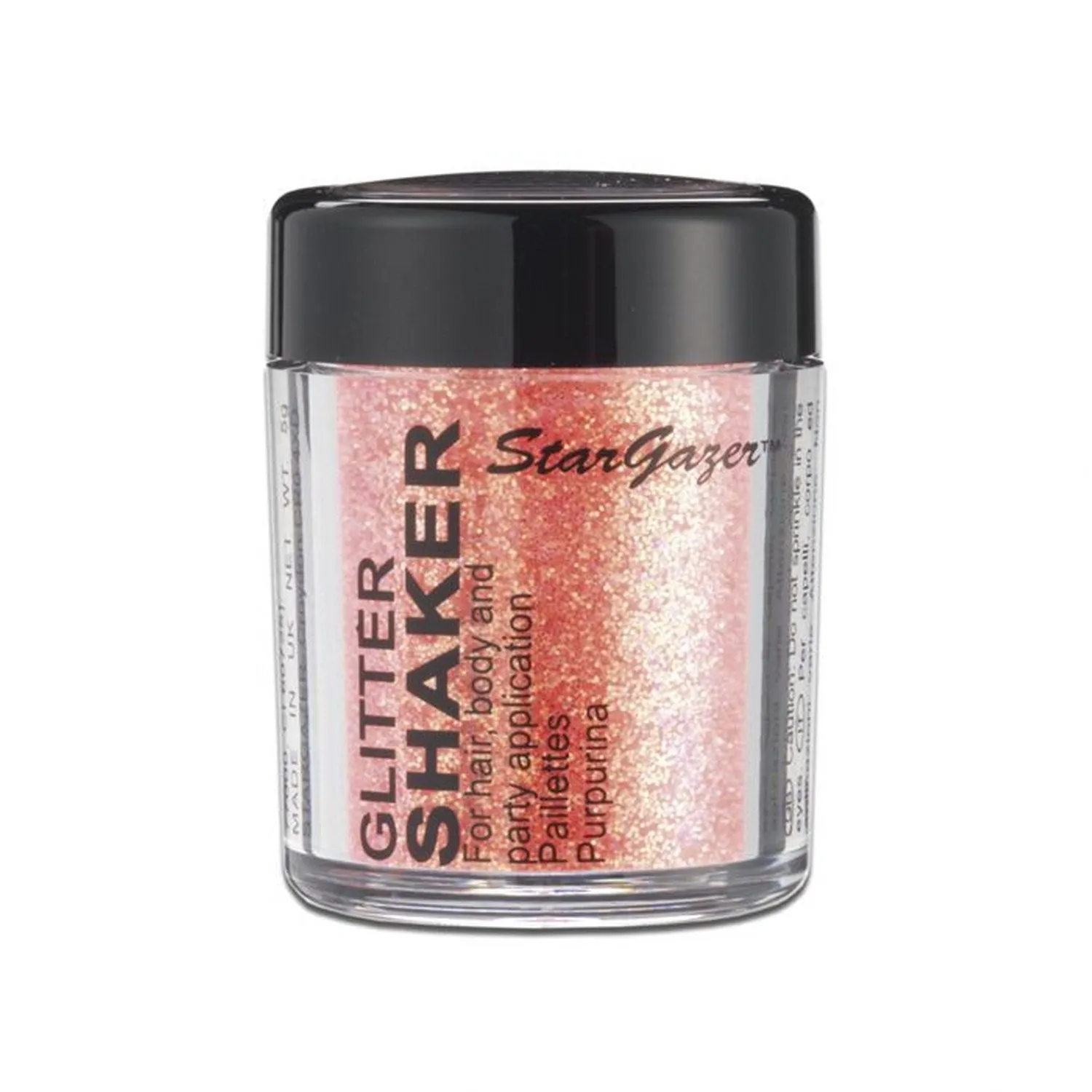 "Stargazer Multifunctional Cosmetic Glitter Shaker, 0.18 oz - Add a Sparkling Touch to Your Hair and Body for an Eye-Catching Glam Look, Perfect for Parties, Events, and Everyday Styling"